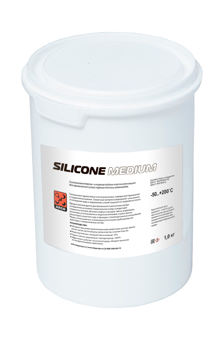 Смазка Silicone Medium EP2 банка 1,0 кг (Силикон Медиум)