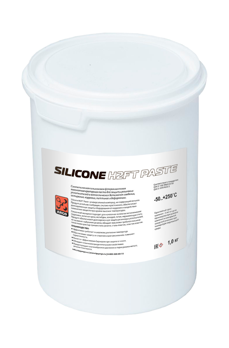 Смазка Silicone H2FT Paste ведро п/э 1,0 кг (Силикон Эйч2ФТ Паста)